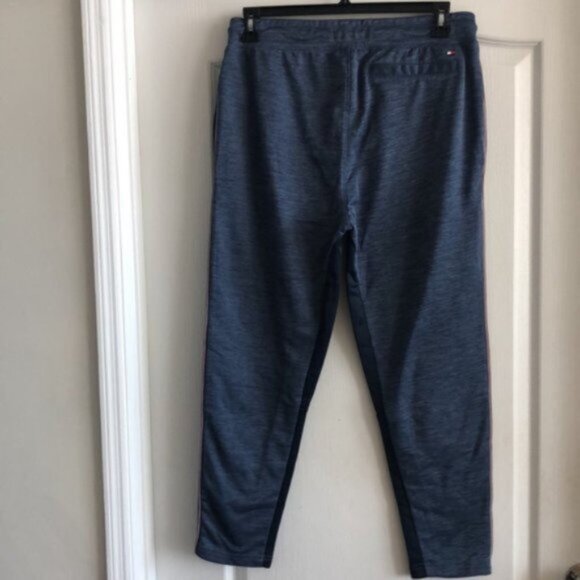 Tommy Hilfiger Sport Men’s Wear Out JOGGER Blue Strip Medium - Picture 3 of 8